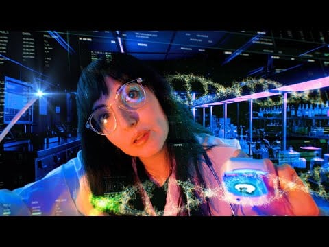 ASMR Futuristic Medical Exam 🧪Scientist Tests/Studies Creation(Sound Monster) Sci-Fi Roleplay