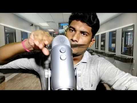 ASMR Fast & Aggressive Haircut & Style Barbershop Roleplay | Bappa ASMR