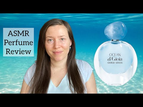 ASMR Perfume Review - Armani Ocean di Gioia - Glass Tapping & Whispering