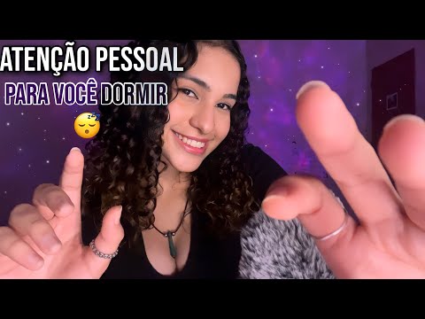 ASMR | ATENÇÃO PESSOAL PARA PESSOAS CANSADAS! ❤️