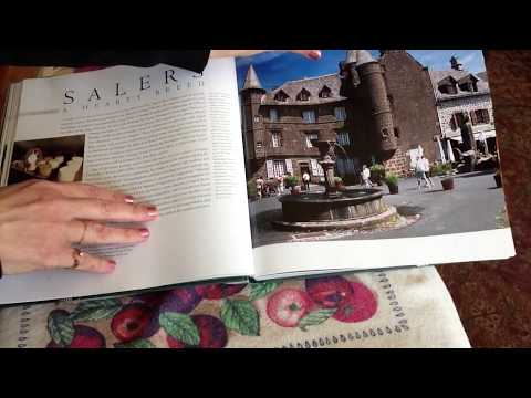 ASMR: Slow page flip, glossy book; inaudible whisper