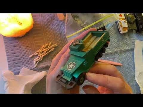 ASMR Vintage Toy Car Collection  ~ Soft Spoken