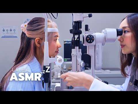 Gentle Eyelid Care & Eye Exam | ASMR Real Thai Clinic