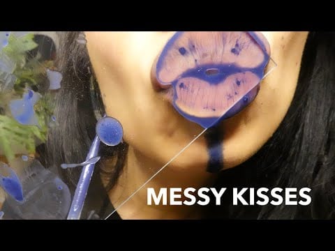 Giantess Makes You a Messy Lip Gloss Painting | relaxing ASMR 
