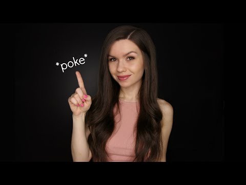 ASMR - Poking You // Slow Camera Poking with Whispering