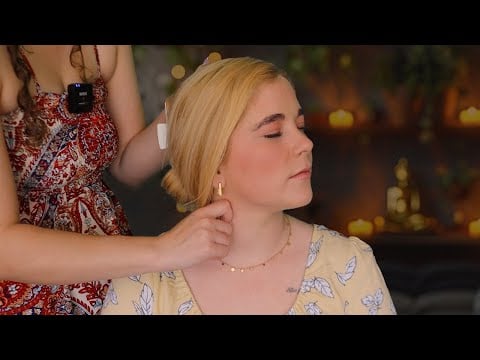ASMR / Massage Techniques for Jaw Pain & Tension Relief / Soft Spoken on a Real Person
