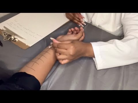ASMR Allergy test and Skin Examination | Soft Spoken