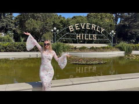 ASMR in BEVERLY HILLS🌴