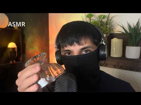 ASMR Vidrio 💎 Tapping, Scratching y Susurros 😴