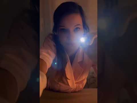 Gentle Light Triggers: A Relaxing Cranial Nerve Exam #asmrcranialnerveexam  #asmrlighttriggers