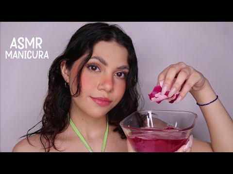 ASMR te hago una MANICURA relajante | Dámaris ASMR♡