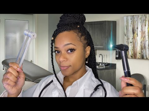 👂ASMR 👂 Ear & Hearing Exam | Ear Cleaning | Doctor Roleplay | Personal Attention | Whispered