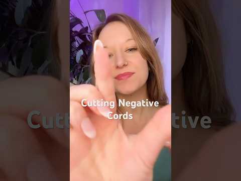 Cut Negative Cords & Energy Healing 🤍 #asmrreiki #energyclearing #auracleansing #reiki