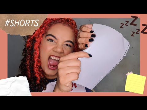 ASMR: RASGANDO PAPEL 💖💖 #shorts