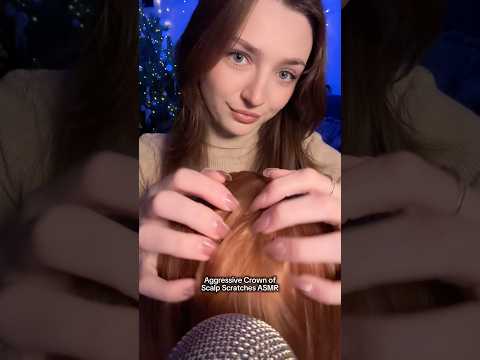 Aggressive crown of scalp scratches asmr #asmr #asmrsounds #asmrrelax #asmrsleep #relax #whispers
