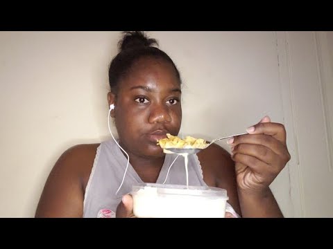 Cornflakes mukbang asmr