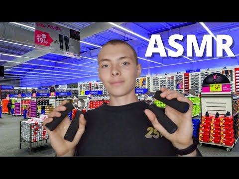 ASMR FR: Roleplay🥏vendeur Intersport🥏