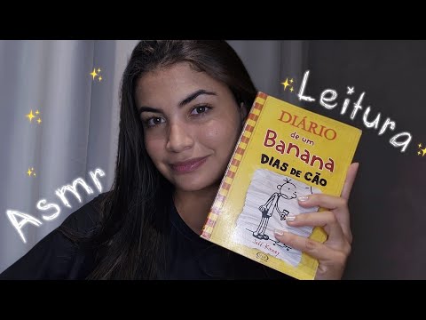 Asmr Lendo pra você no escurinho (Esse é meu livro preferido) 💤🌙