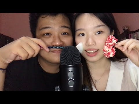 boyfriend TRIES ASMR for the first time
