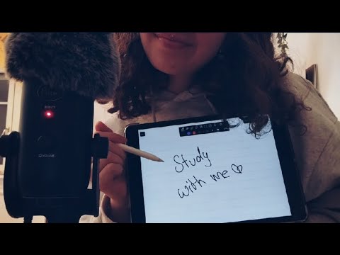 ASMR • Learn German with me! 🤍✨ • difficult words edition 📚