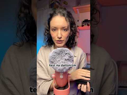 badanie na daltonizm 👀 roleplay ASMR po polsku