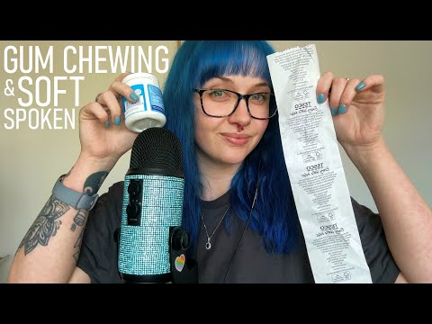 ASMR Gum Chewing & Soft Speaking My Food Shop Receipt & Meal Prep Plan