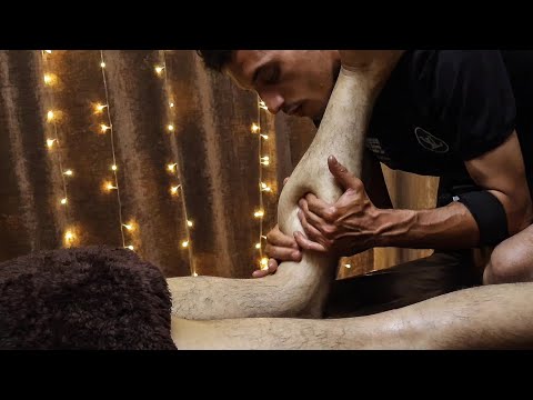 ASMR Foam Foot Therapy – Massage & Stretch Combo