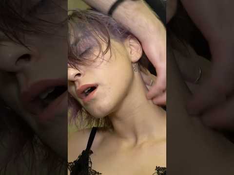 EFFECTIVE LADY CHEST & FOOT MASSAGE AND CRACKS, HAIRCUT #haircut #asmr #cracks #massage #sleep #uyku