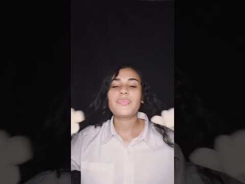 ASMR TE FAZENDO RELAXA COM MÃOS "LUVAS" NA TELA #asmr #asmrboca #viralshort #viral #asmrportuguês