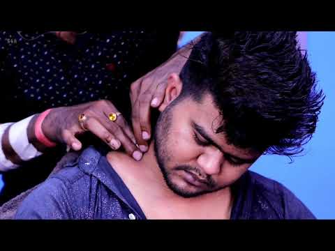 pure asmr deep tissue massage and tok sen therapy by master rajen | satisfying neck and spine crack