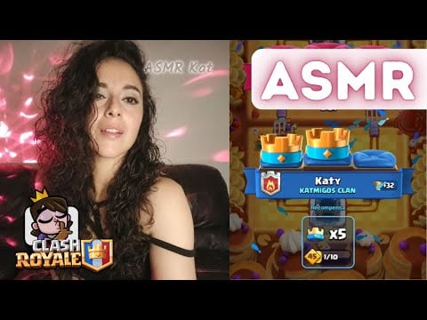ASMR Jugando Clash Royale | videos para dormir #asmrsounds #asmr #triggers #clashroyale #jugando