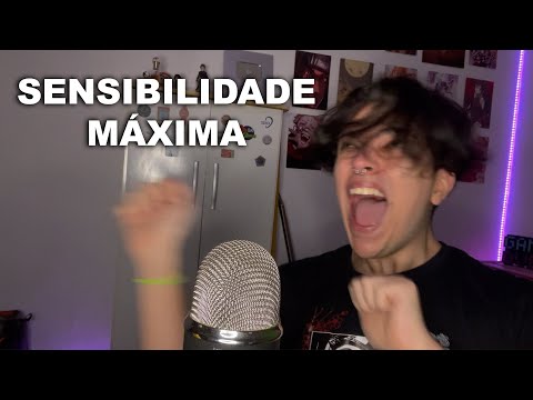 ASMR NA SENSIBILIDADE MAIS ABSURDA...