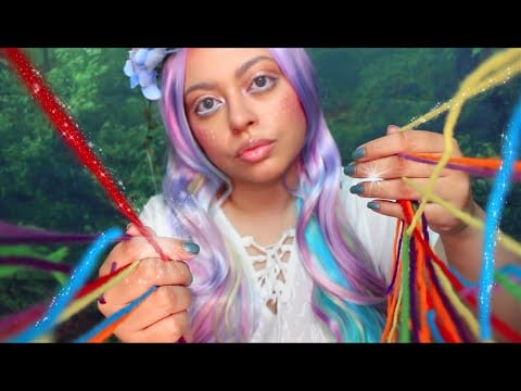 ASMR| Spectral Fairy Energy Plucking REIKI & CRYSTAL Healing RP (Hand Movements)