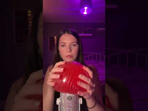 Jumbo Orbeez ball 🩷 #relax #triggers #asmrtriggers #relaxingtriggers #asmrmouthsounds #tapping