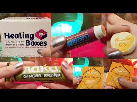 ASMR Healing Box Unboxing (Whispered)