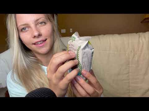 ASMR | sea weed ( package opening )