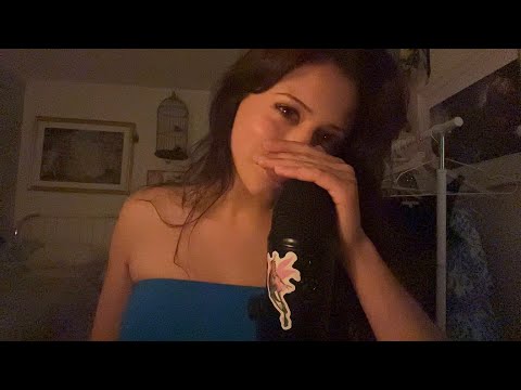 ASMR close and clicky whispers