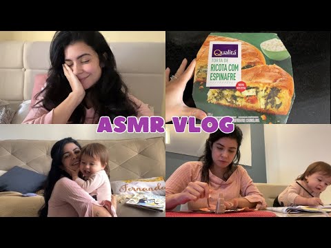 ASMR VLOG UM DIA INTEIRO COMIGO E MINHA BEBÊ