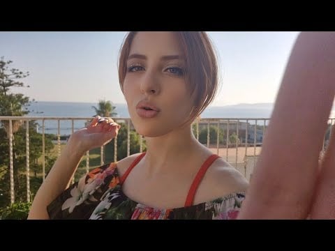 ASMR Outside Placebo Cosmic Massage ☀️ | Removing Negative Energies |   Hand Movements, Mouth Sounds