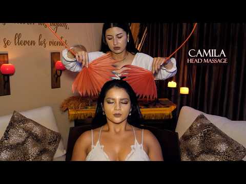 CAMILA 🧡 ASMR SESSION - Activate your senses and let yourself be carried away by the tickling sounds