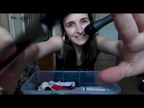 Rummaging Through an Unknown Sewing Supply Box ~ Whispered ASMR