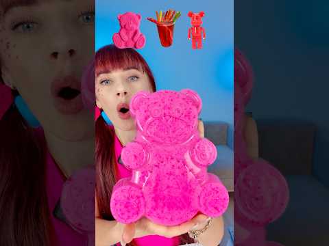 ASMR Jelly Gummy Twizzlers, Lollipop #mukbang #eating