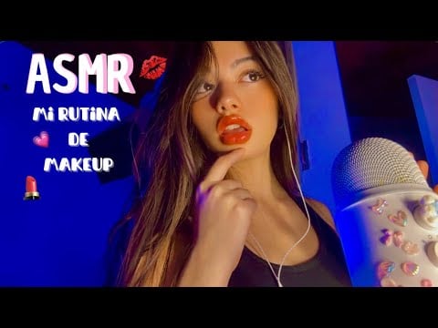 ASMR | Mi rutina de maquillaje (makeup rutine, makeup application) 💗
