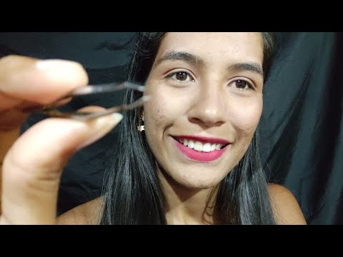 ASMR " ROLEPLAY TIRANDO SUA SOBRANCELHA