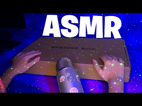 ASMR ARRANHANDO MEU NOVO NOTEBOOK SAMSUNG BOOK