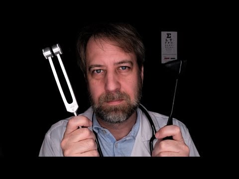 ASMR Cranial Nerve Exam - doctor roleplay