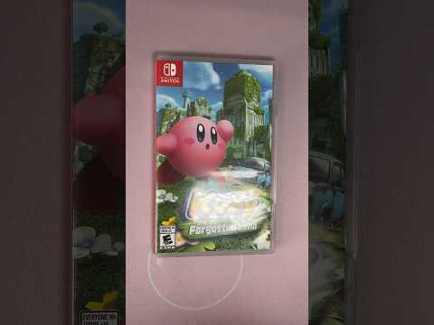 ASMR Tapping On Kirby And The Forgotten Land (No Talking) #ASMR #Shorts
