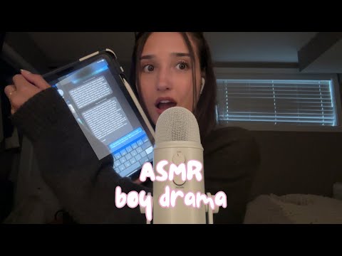 asmr - boy drama (I have second-hand embarrassment)