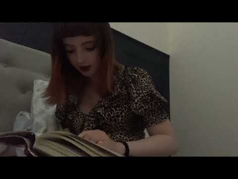 ASMR read a bird book with me softspoken