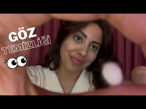 ASMR Göz Temizliği ✨Asmr Eye Cleaning 👀Rahatlatıcı Kişisel İlgi ve Işık Tetikleyiciler ✨ TÜRKÇE ASMR